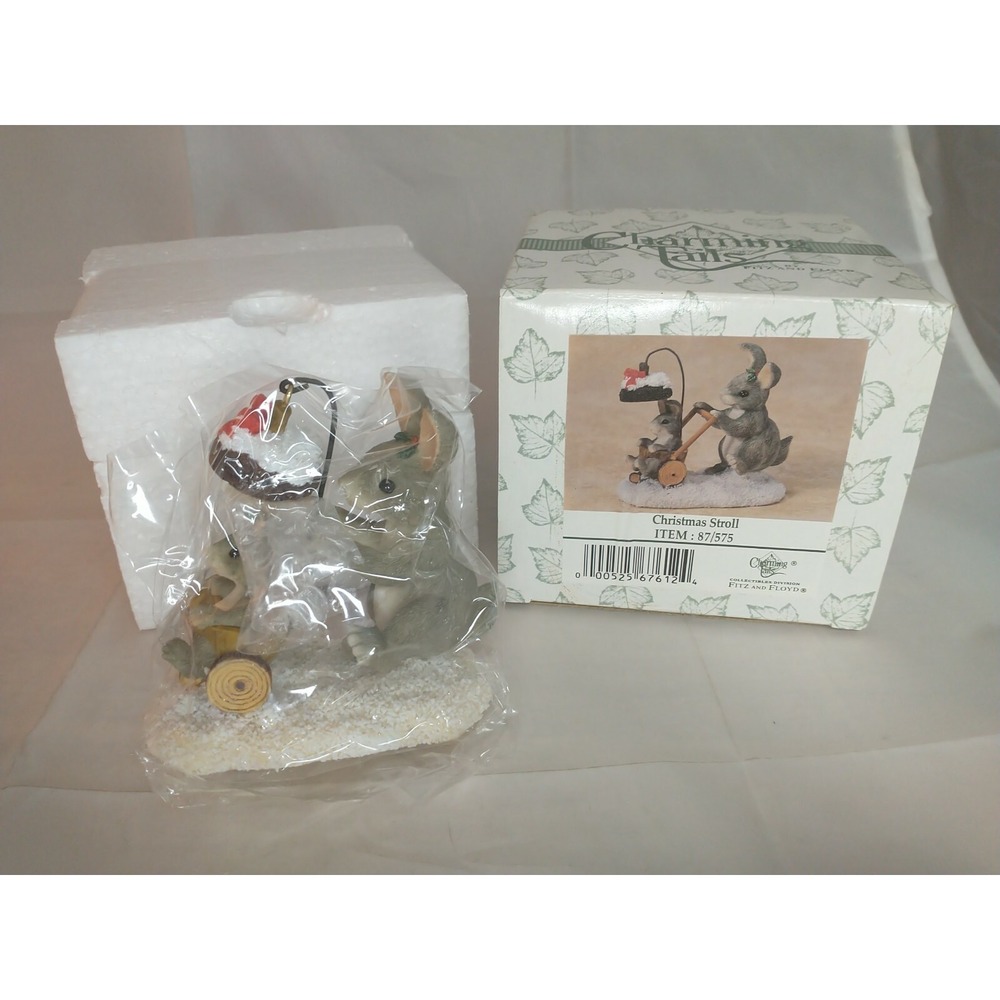 Charming Tails figurine Christmas Stroll 87/575 Dean Griff
